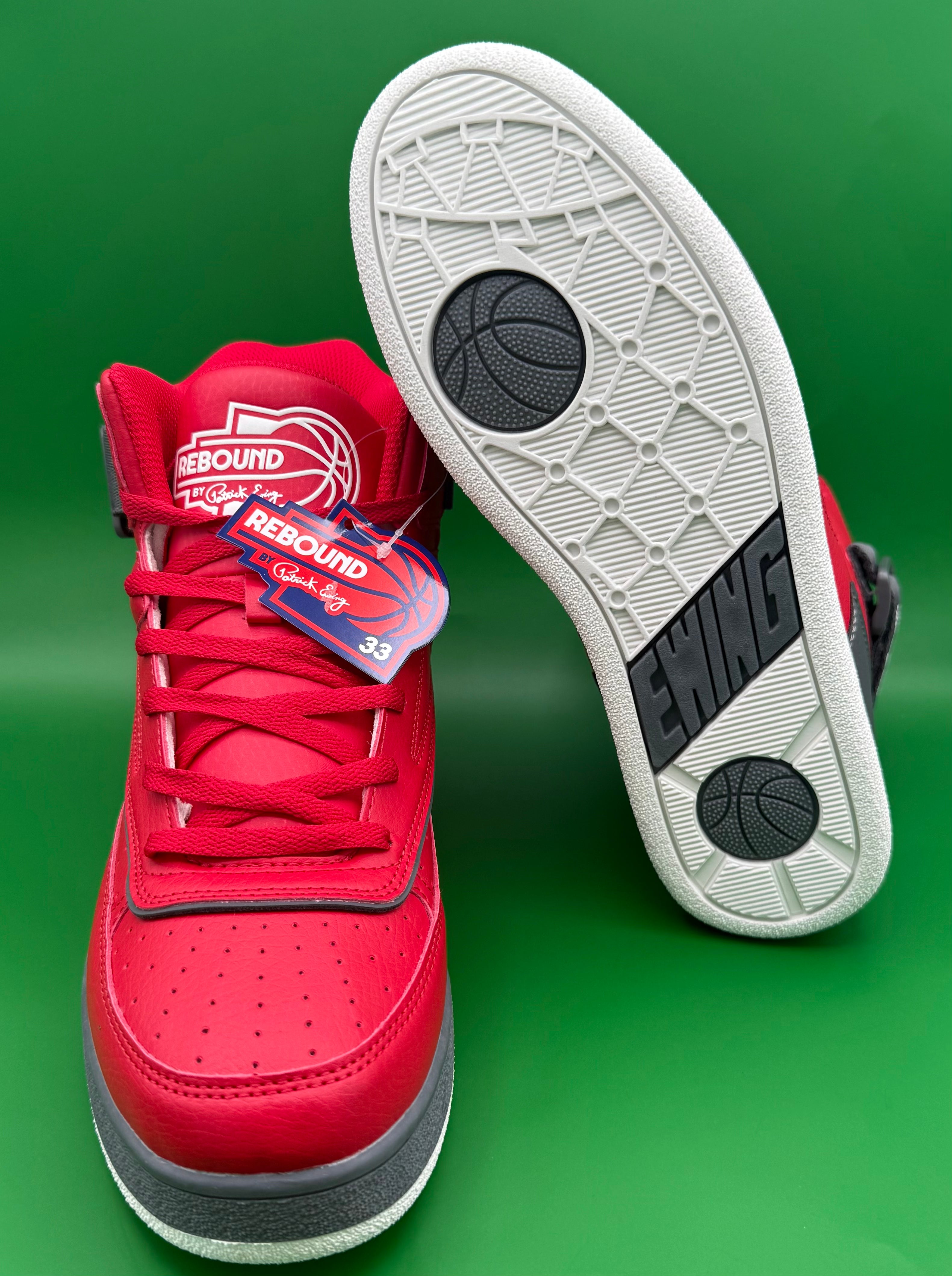 Rebound by Patrick Ewing ORION Mid “Red/Charcoal”