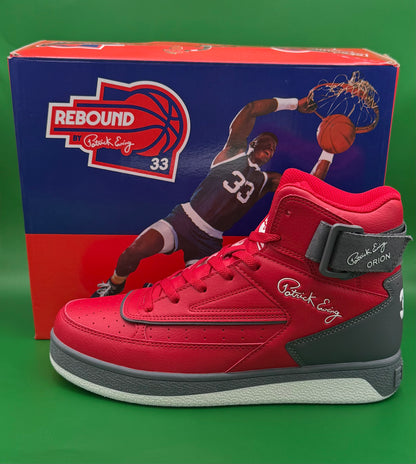 Rebound by Patrick Ewing ORION Mid “Red/Charcoal”