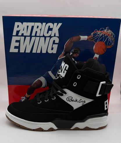 Ewing 33 Hi “Black/White/Gum” with Strap