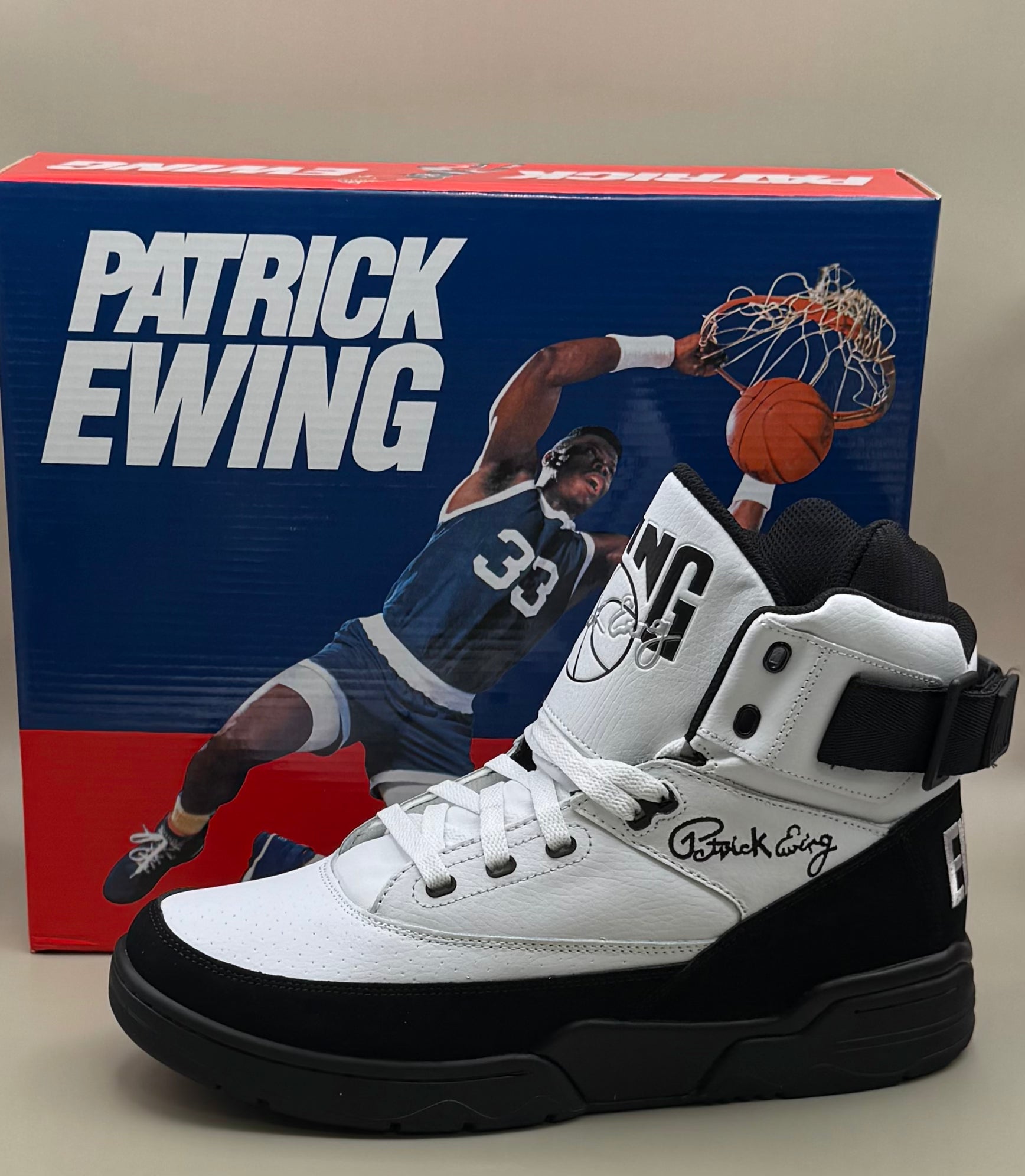 Ewing 33 Hi “Black/White” Orion with Strap Size