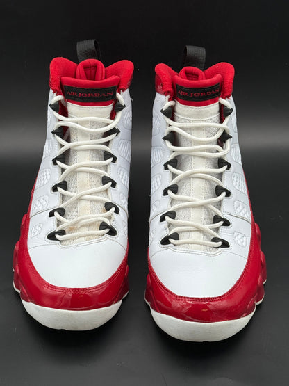 Air Jordan 9 Retro Cherry Red Pre-Owned with box
