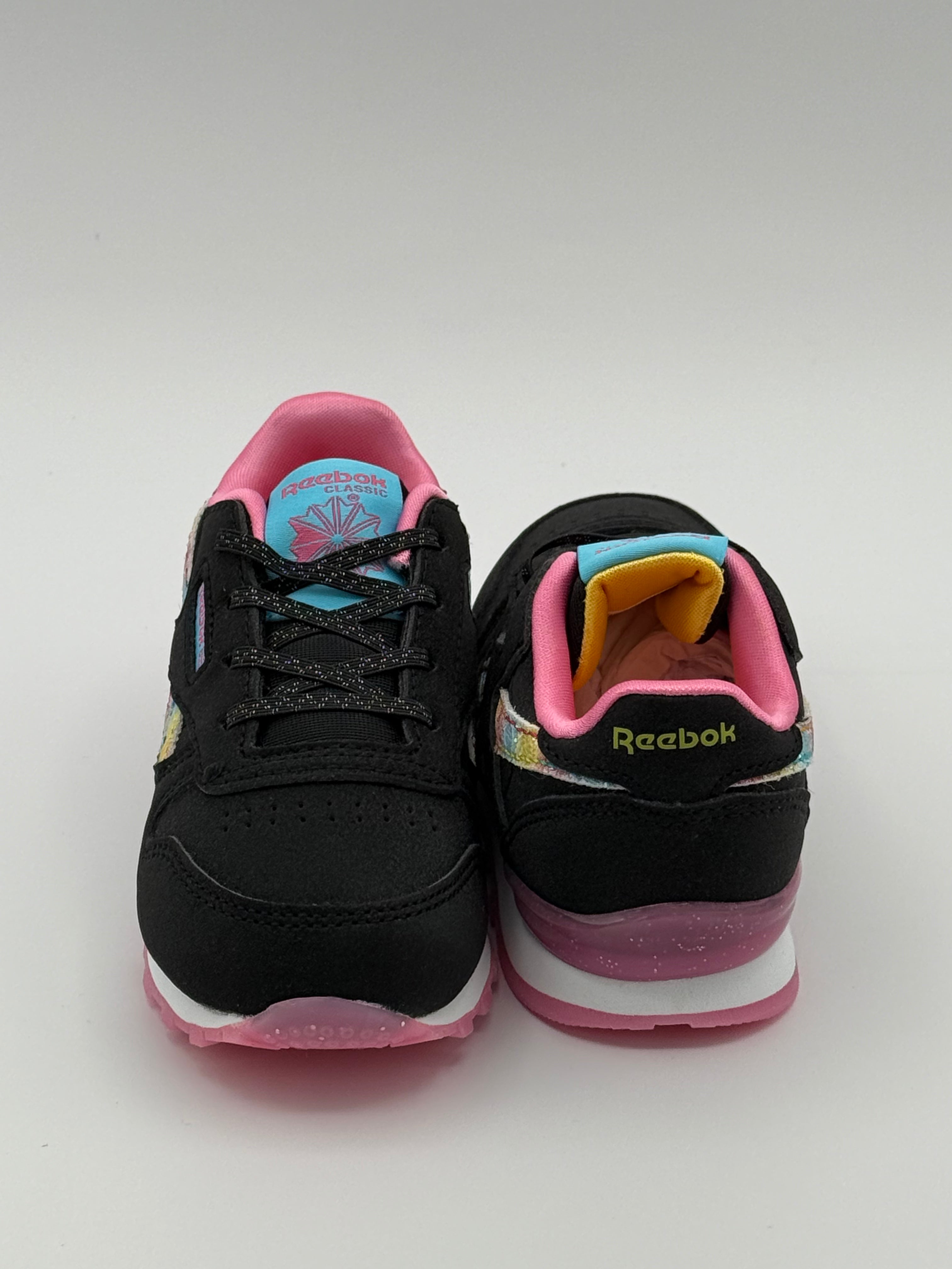 Reebok Classic Black / Pink Multicolor.