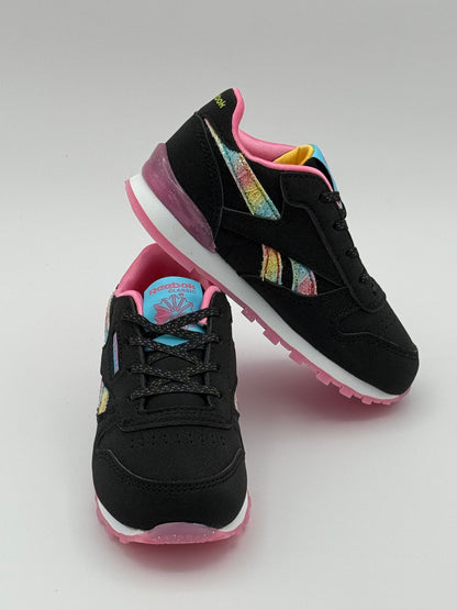 Reebok Classic Black / Pink Multicolor.