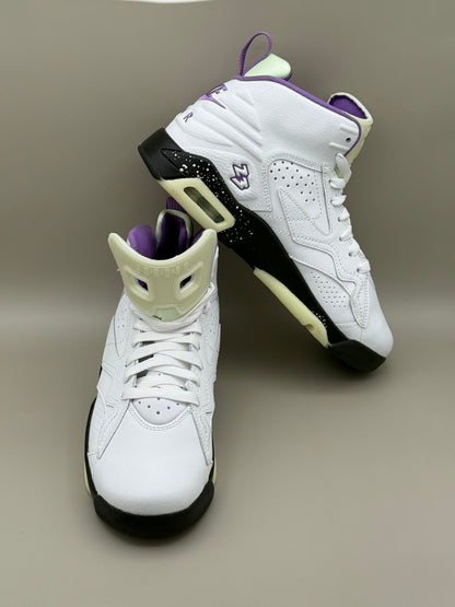 Air Jordan 6 Retro “Aqua” Youth Glow-In-the-Dark