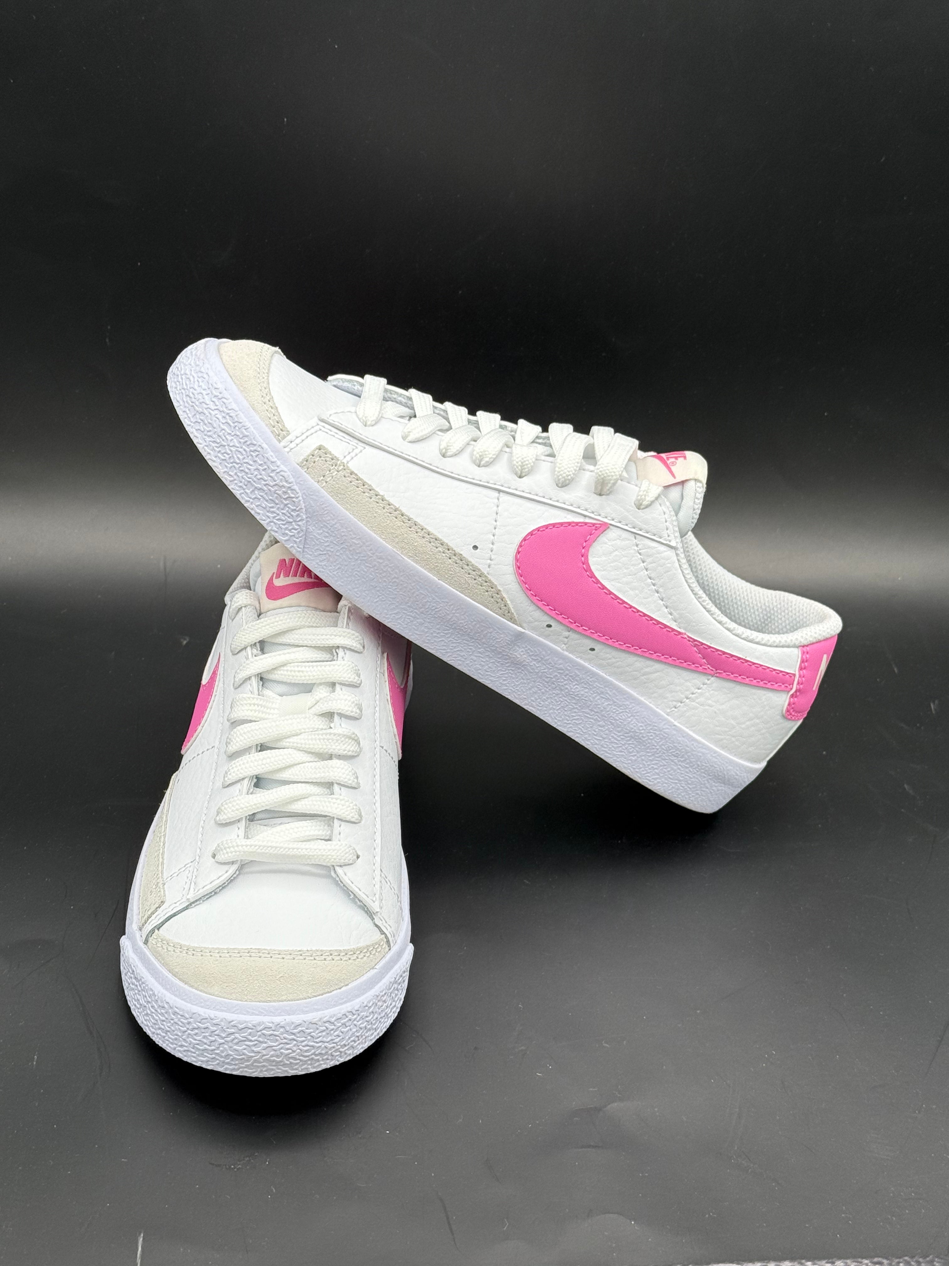 Nike Blazer Low 77' GS White/Playful Pink