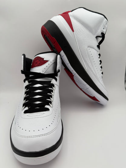 Nike Air Jordan 2 White Gym Red Retro