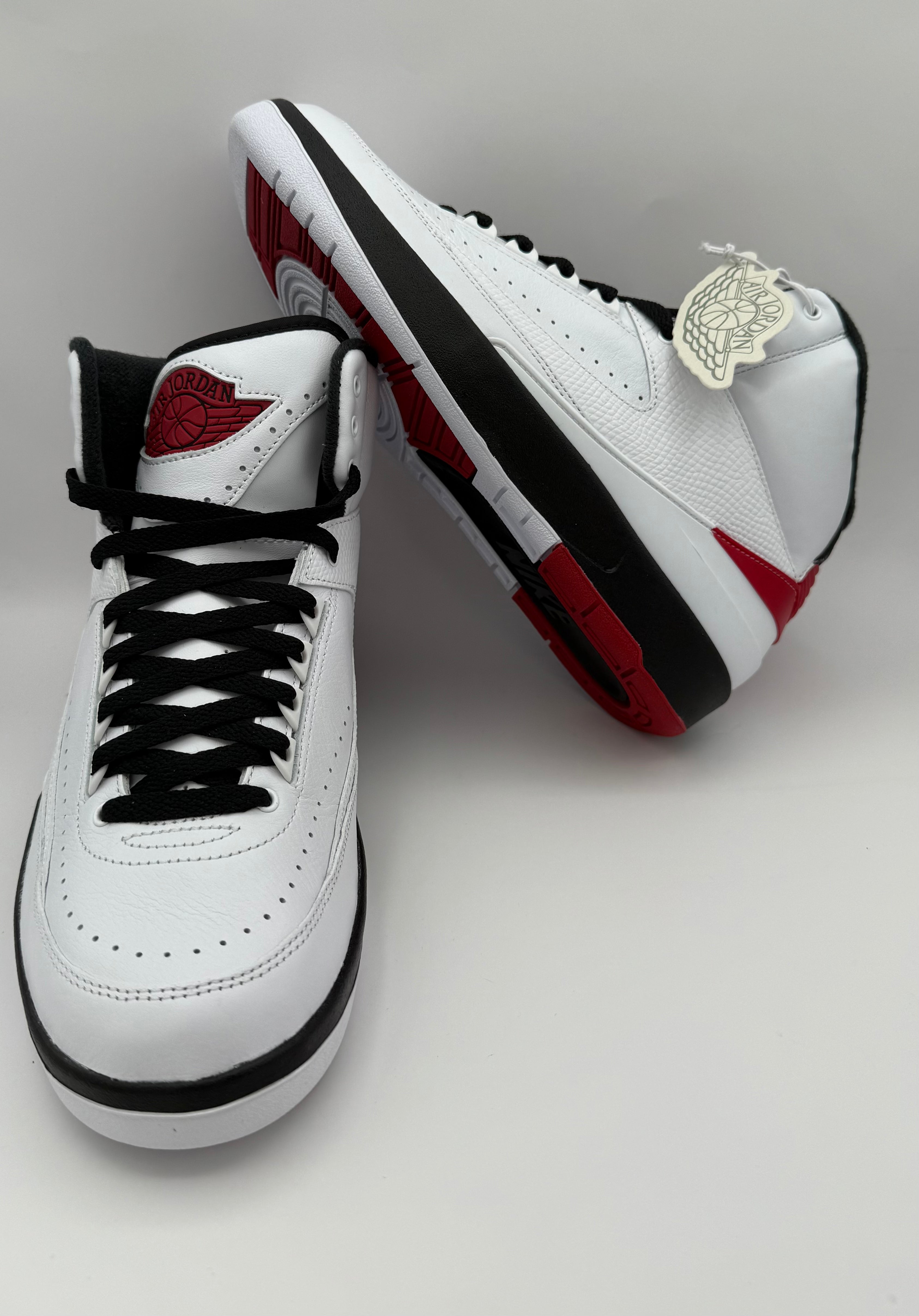 Nike Air Jordan 2 White Gym Red Retro