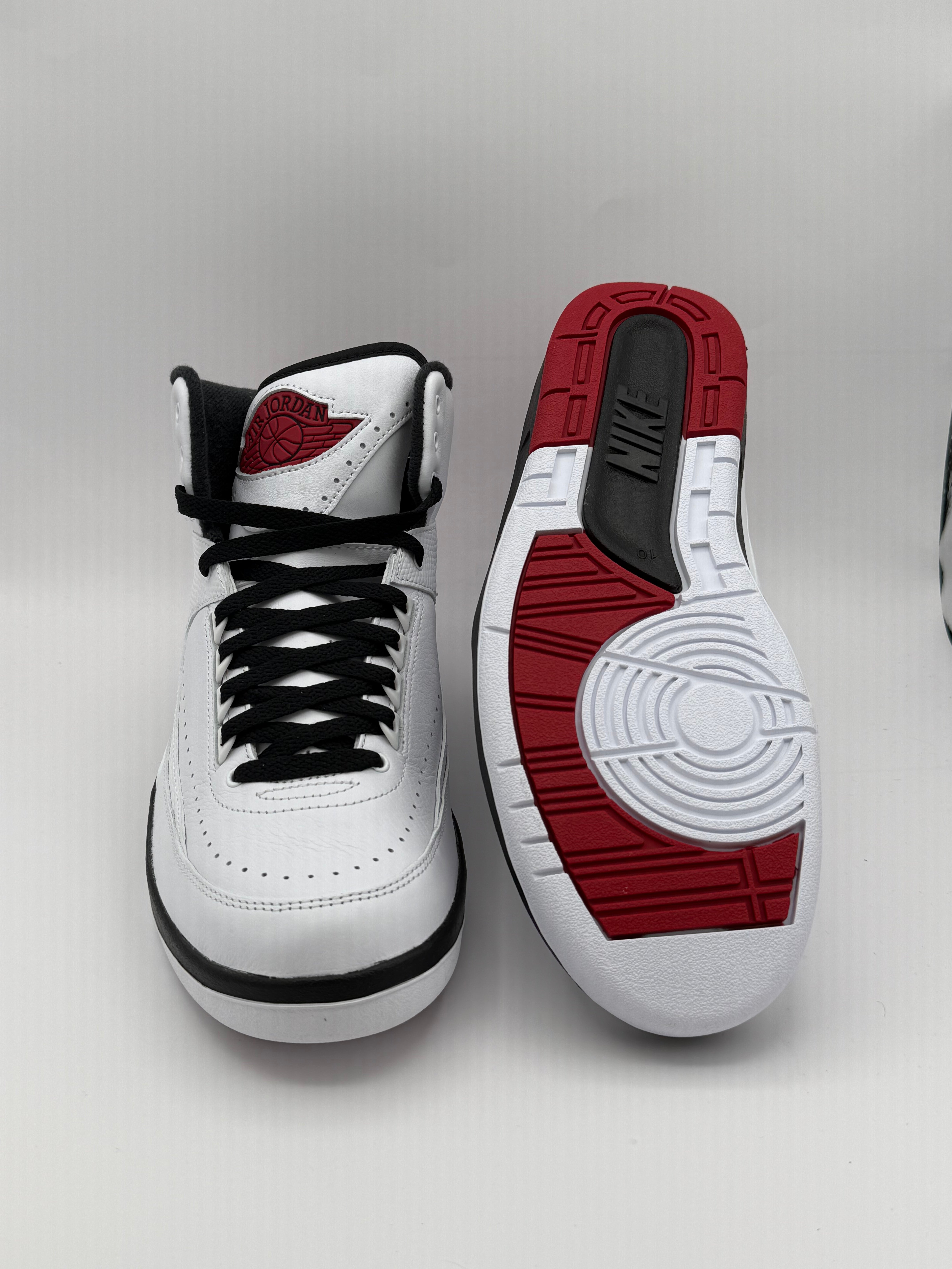 Nike Air Jordan 2 White Gym Red Retro