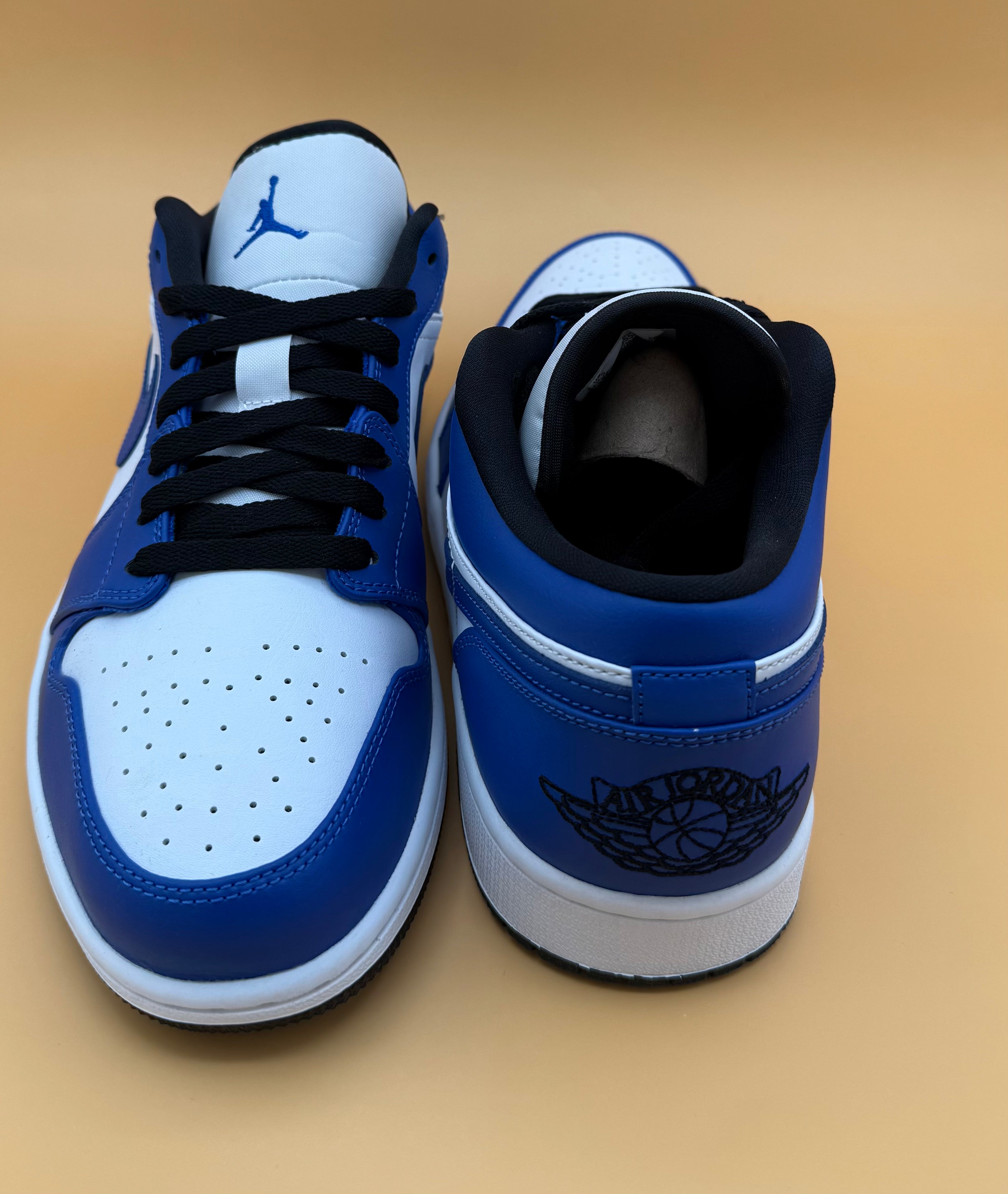 Nike Air Jordan 1 Low White/Hyper Royal-Black