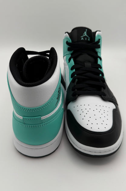 Nike Air Jordan 1 Mid White tropical Twist-Black