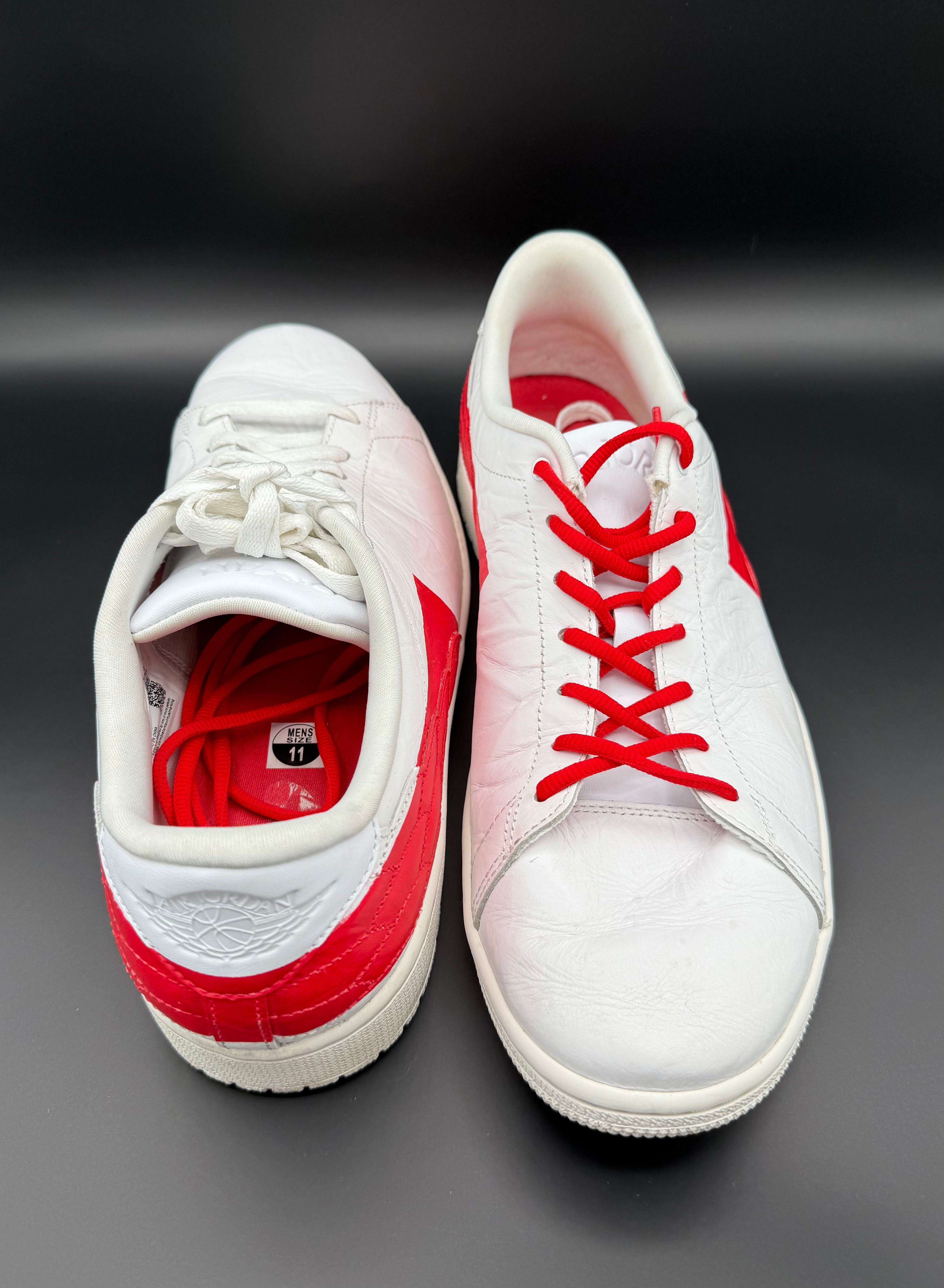 Nike Jordan Nu Retro 1 Low – White/Varsity Red