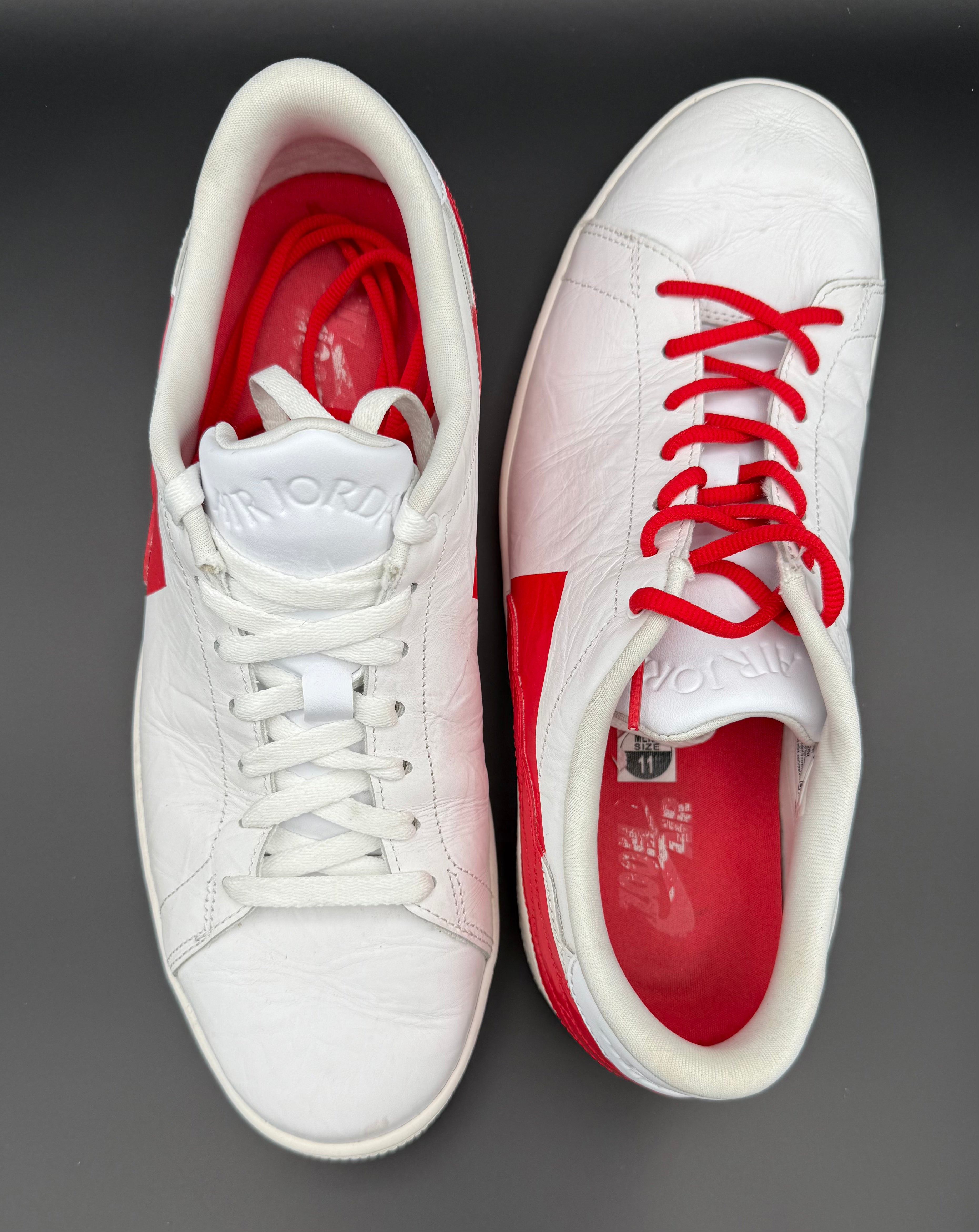 Nike Jordan Nu Retro 1 Low – White/Varsity Red