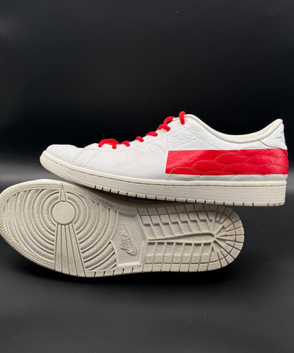 Nike Jordan Nu Retro 1 Low – White/Varsity Red