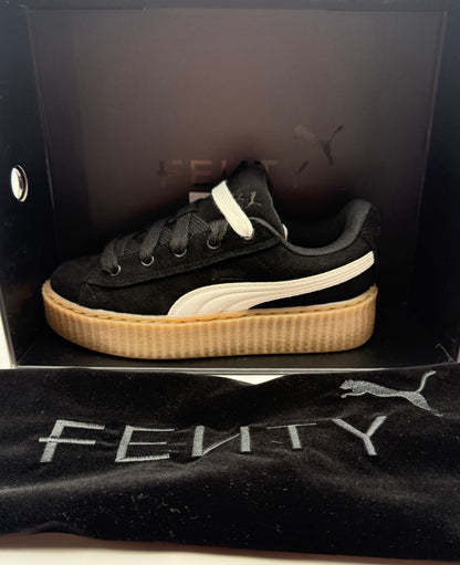 Puma Fenty Creeper Phatty Black/ Warm White Women's Size 7.0 Brand New Original Box/Dust Bag