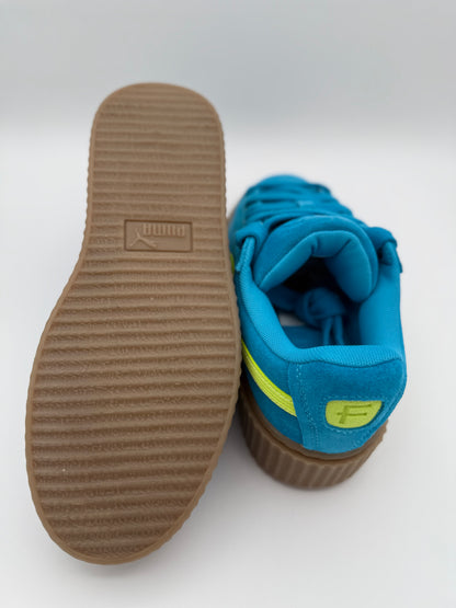 Puma Fenty Creeper Phatty Speed Blue Women's Size 4.5 Brand New Original Box/Dust Bag