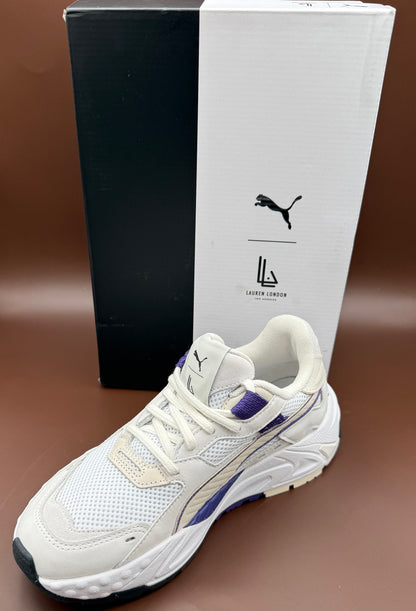 PUMA x Lauren London RS-X "Pure White/Royal Purple"