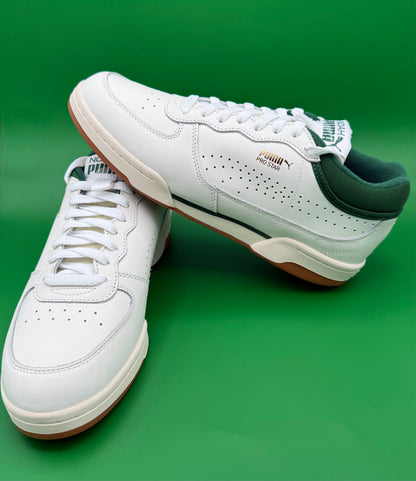 NOAH x PUMA Pro Star Sneakers in White/Green/