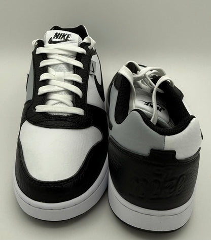Nike Ebernon Low Premium Black/White/ Wolf Grey Size 10 M